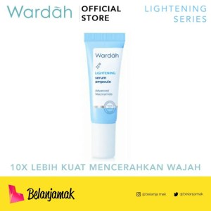 Harga Wardah Lightening Serum Ampoule 8 ml - Serum dengan 10X Advanced Niacinamide dan Bisabolol