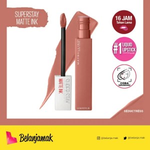 Lipstik Maybelline Superstay Matte Ink Liquid Matte Lipstick Seductress